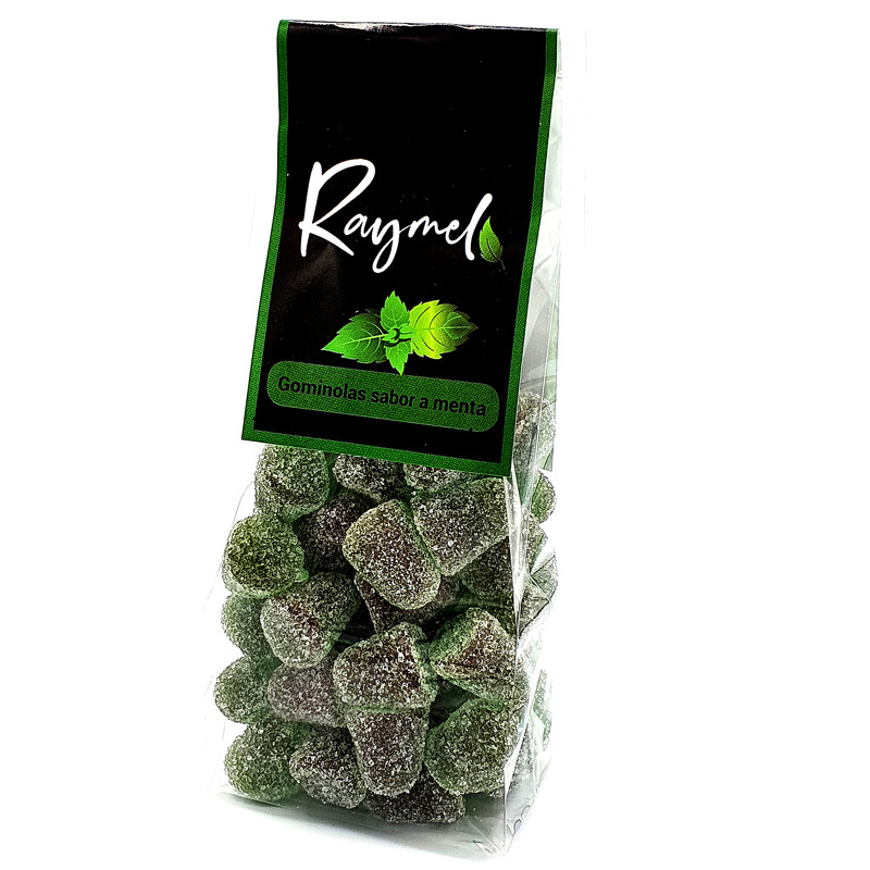 GOMINOLAS DE MENTA BOLSA 24/150gr